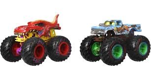 Hot Wheels Monster Trucks Live Glow Party 2-Pack