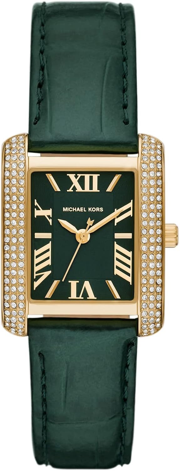 Michael Kors Emery Three-Hand Stainless Steel Watch