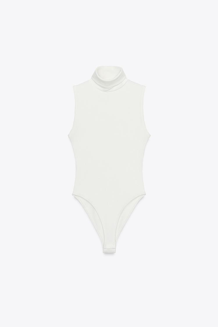 Basic High-Neck Bodysuit