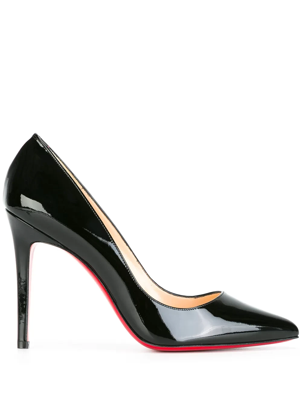Pigalle 100mm leather pumps