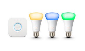 Philips Hue White and Color Ambiance Smart LED Bulb Starter Kit