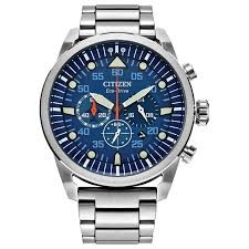 Citizen Eco-Drive Avion Chronograph Watch