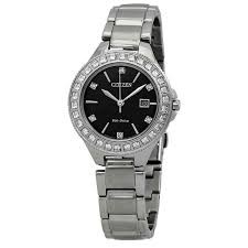 Citizen Eco-Drive Silhouette Crystal Watch